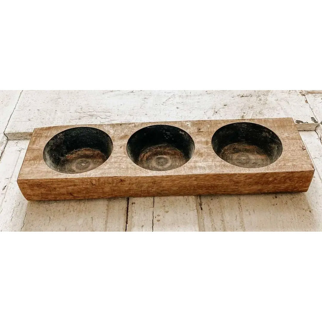 3 Hole Rustic Cheese Mold