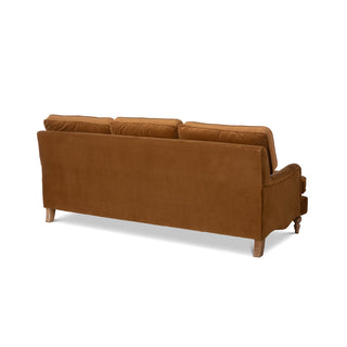 Carlisle Copper Velvet Upholstered Sofa