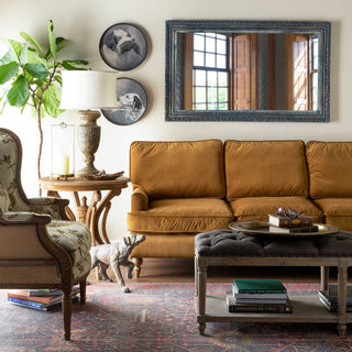 Carlisle Copper Velvet Upholstered Sofa