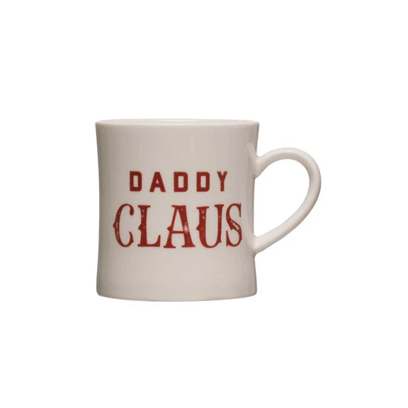 Mommy and or Daddy Claus Mug - Choose Style