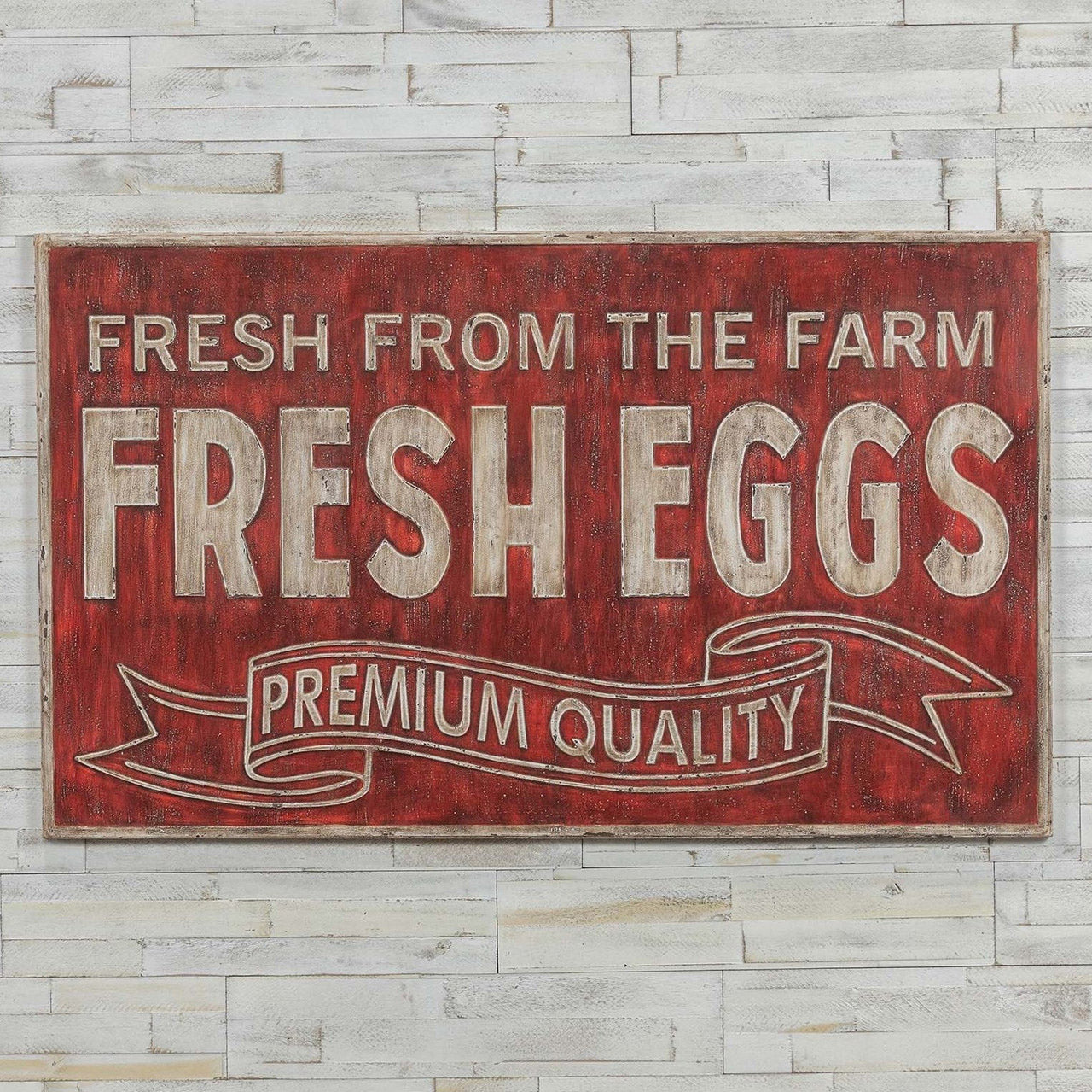 Large Fresh From The Farm Sign