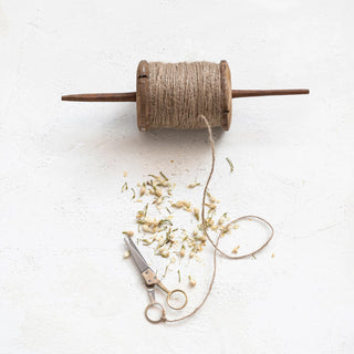 Found Spool with Scissors and Twine