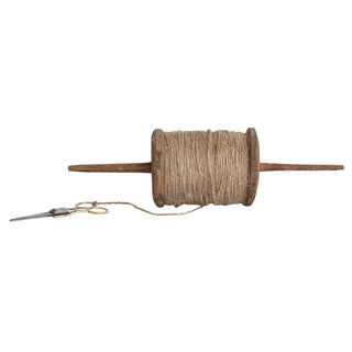 Found Spool with Scissors and Twine