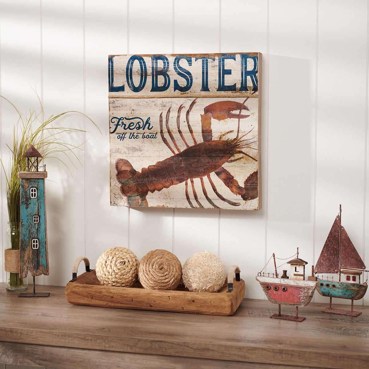 Lobster - Fresh Off The Boat Sign