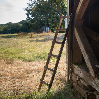 Aged Wood Barn Ladder