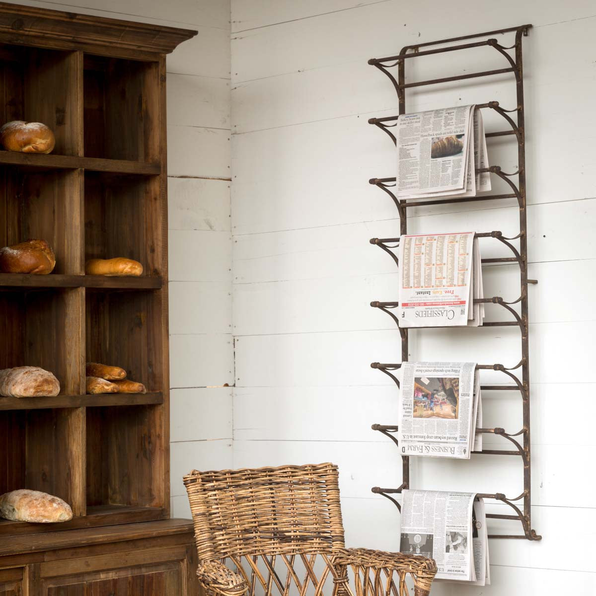 Large Metal Wall Display Rack – Cotton & Crete