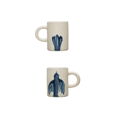 Hand Painted Double Sided Mug - Choose Style